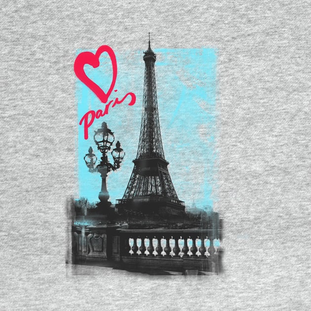 heart paris by Shirt.ly